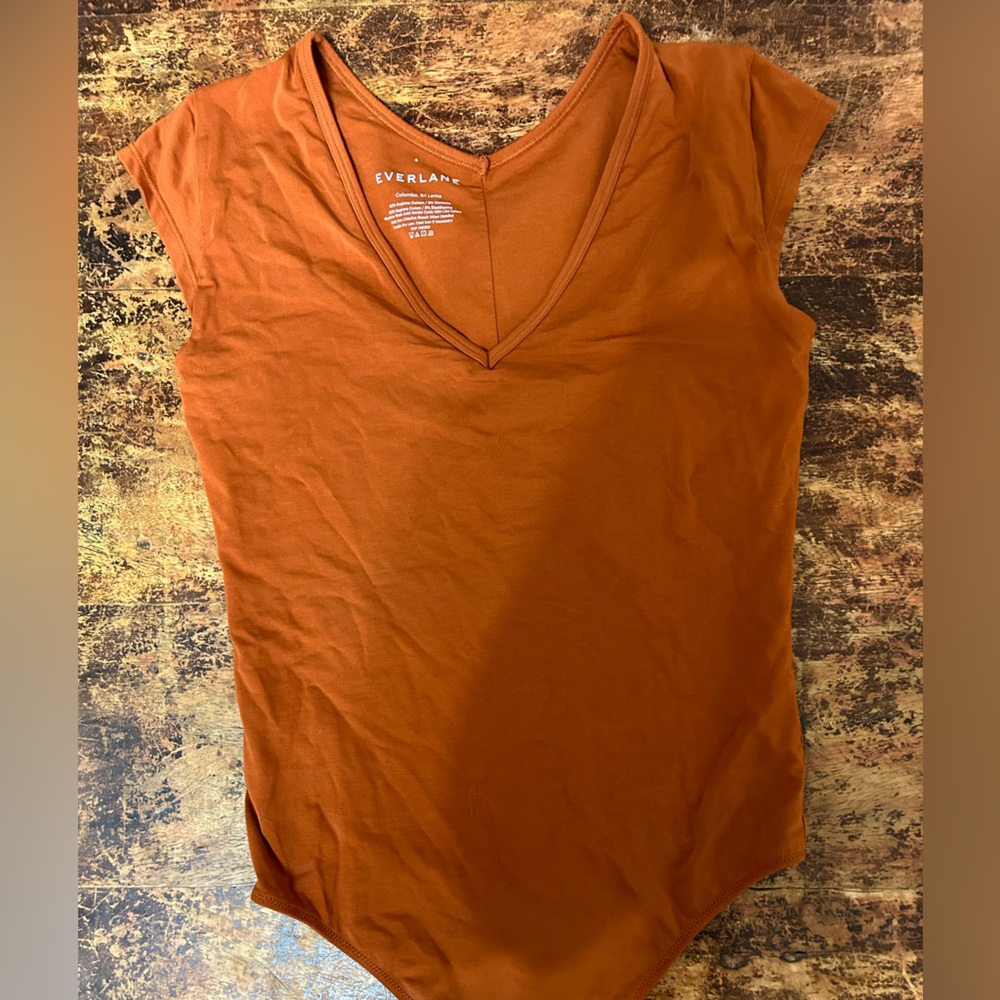 Everlane | Rust Colored Bodysuit